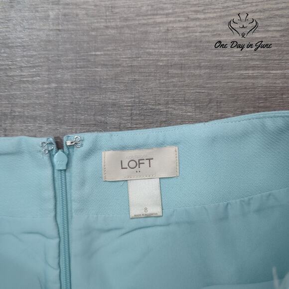 Loft A Line Skirt Size 8 - Picture 2 of 5